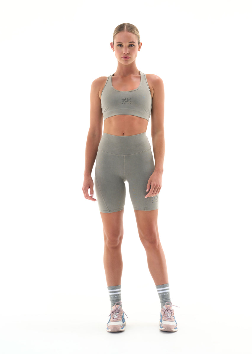 Layup Sports Bra, Frost Gray