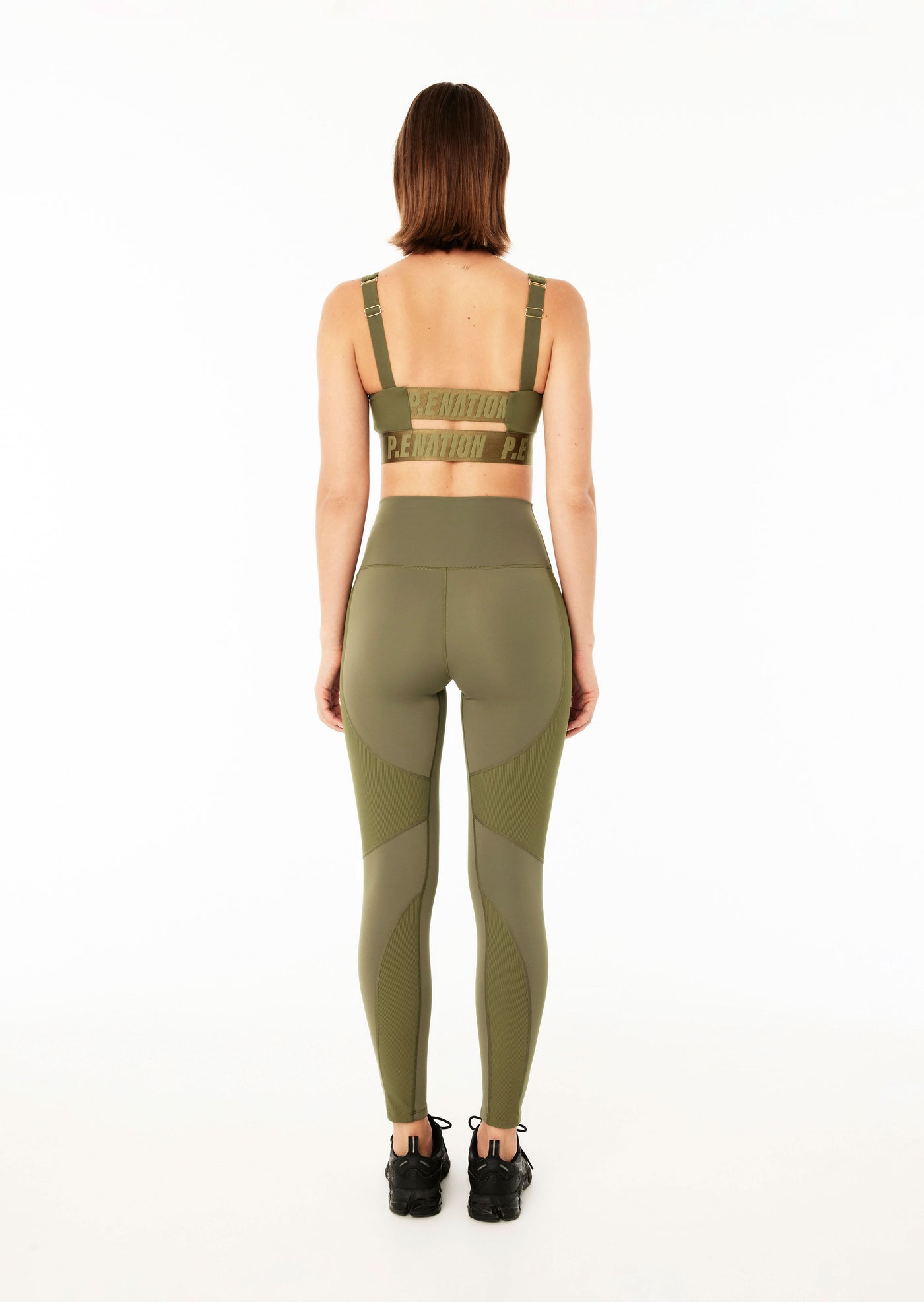 FREE PLAY FULL LENGTH LEGGING IN KHAKI