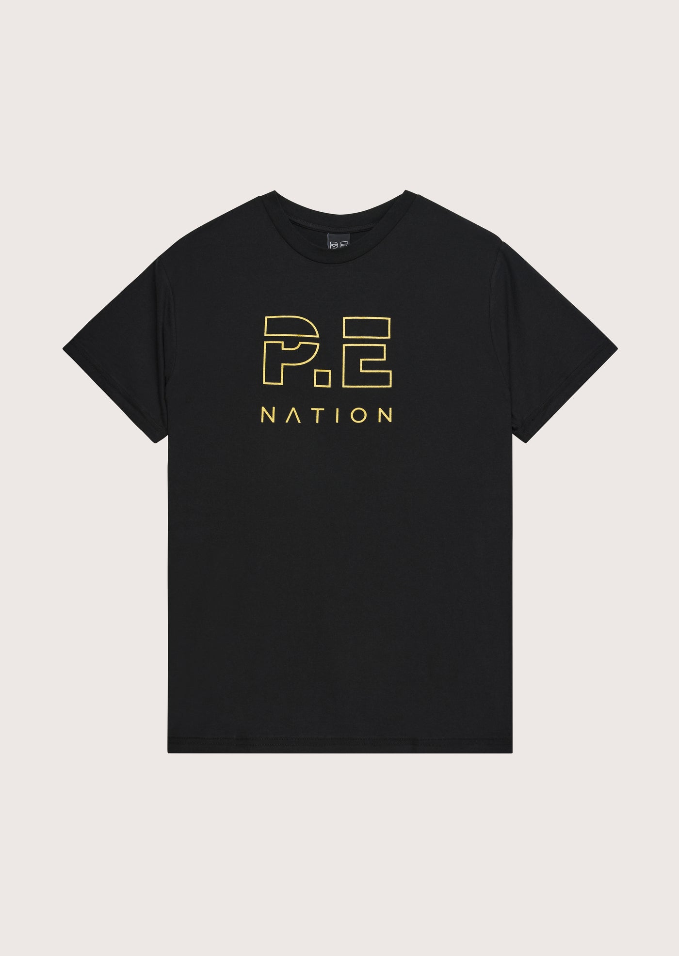 HEADS UP TEE IN BLACK