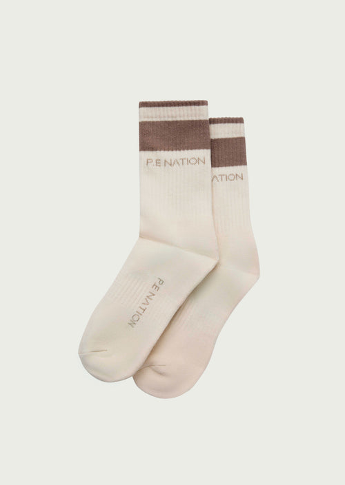 HOMAGE SOCK IN WHISPER WHITE