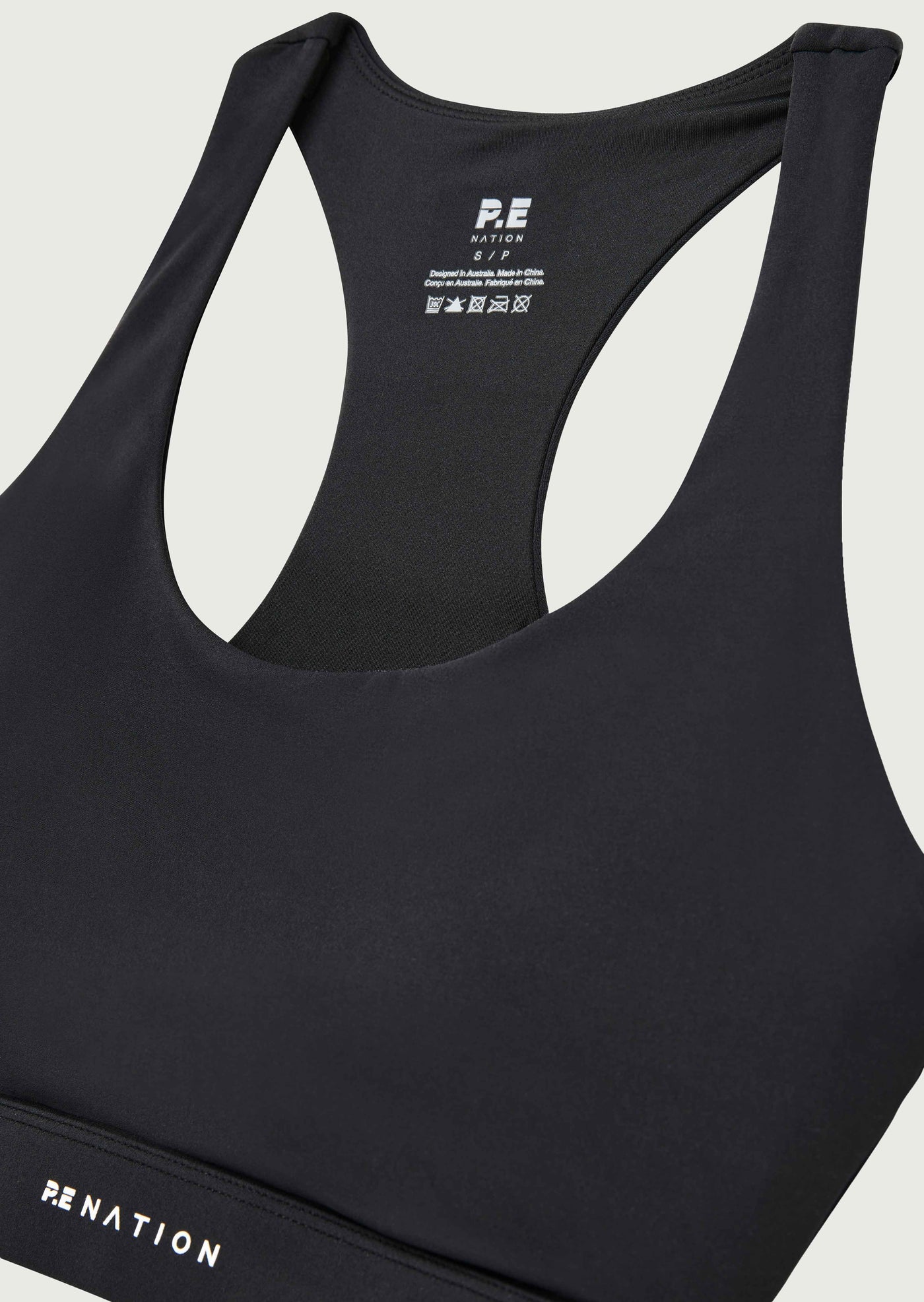 FREQUENCY SPORTS BRA IN BLACK