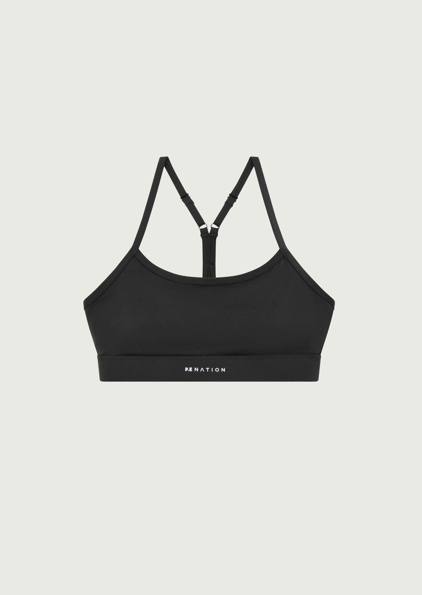 SIGNATURE SPORTS BRA IN BLACK