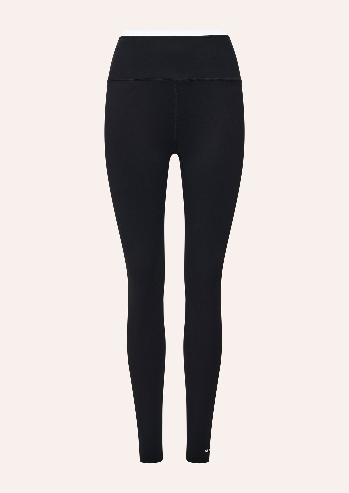 VITA FULL LENGTH LEGGING IN BLACK & OPTIC WHITE