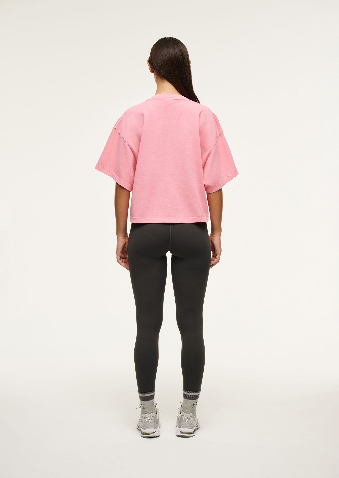 RALLY TEE IN PINK LEMONADE