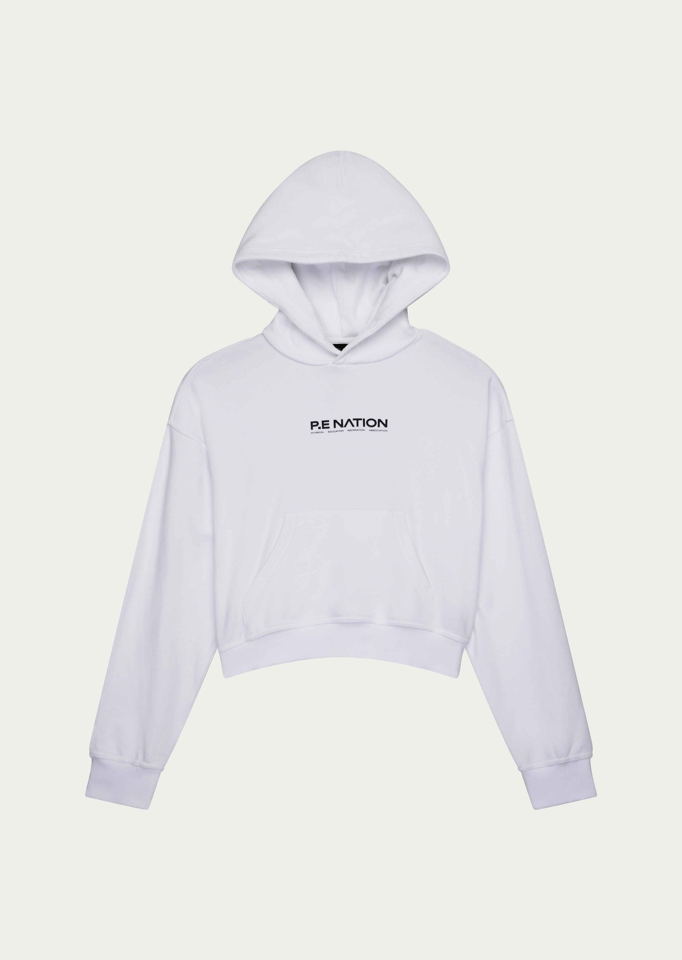 TRANSITION HOODIE IN OPTIC WHITE