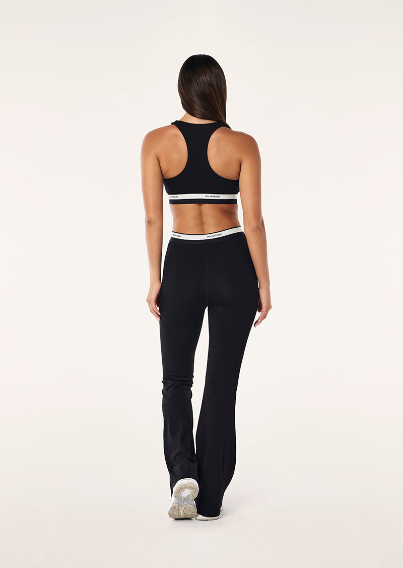 AVANT FLARE LEGGING IN BLACK