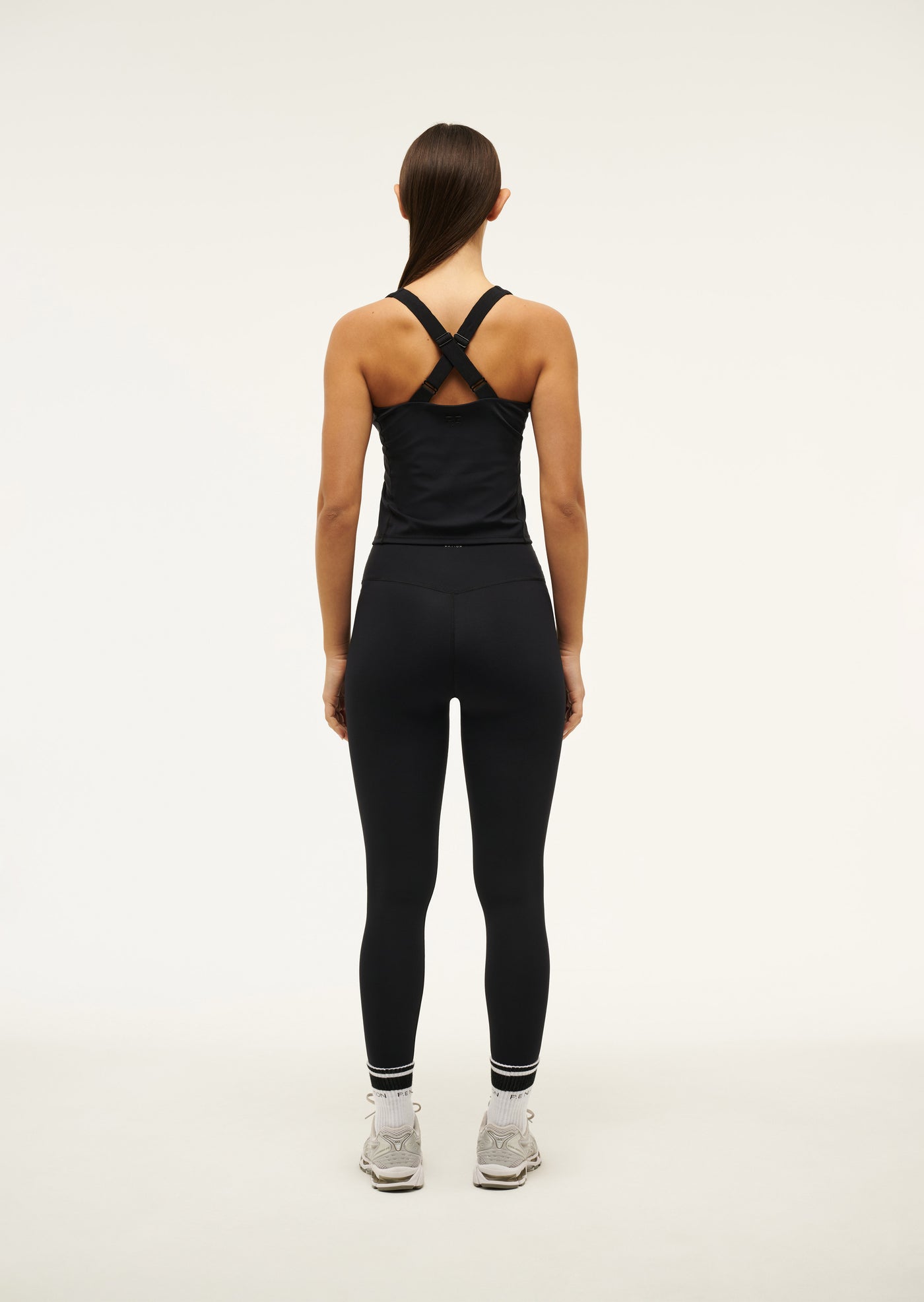 HYPERLUXE FULL LENGTH LEGGING IN BLACK