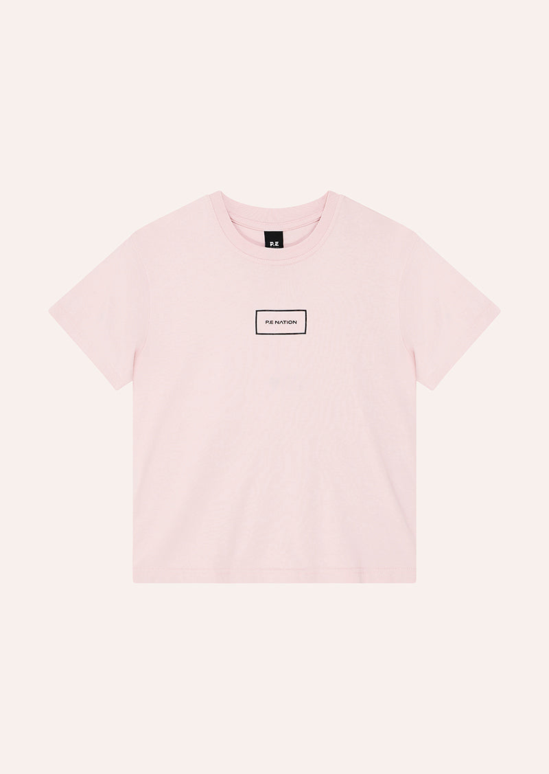 KITE TEE IN WASHED CHALK PINK