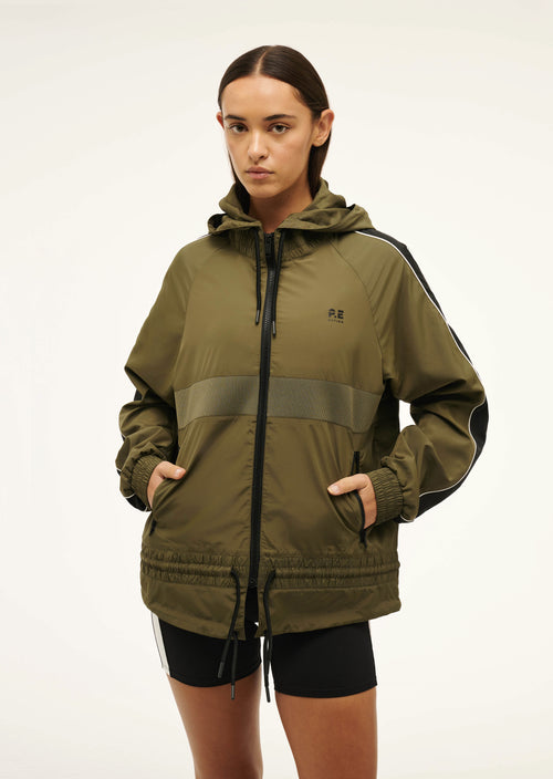 MAN DOWN JACKET IN KHAKI