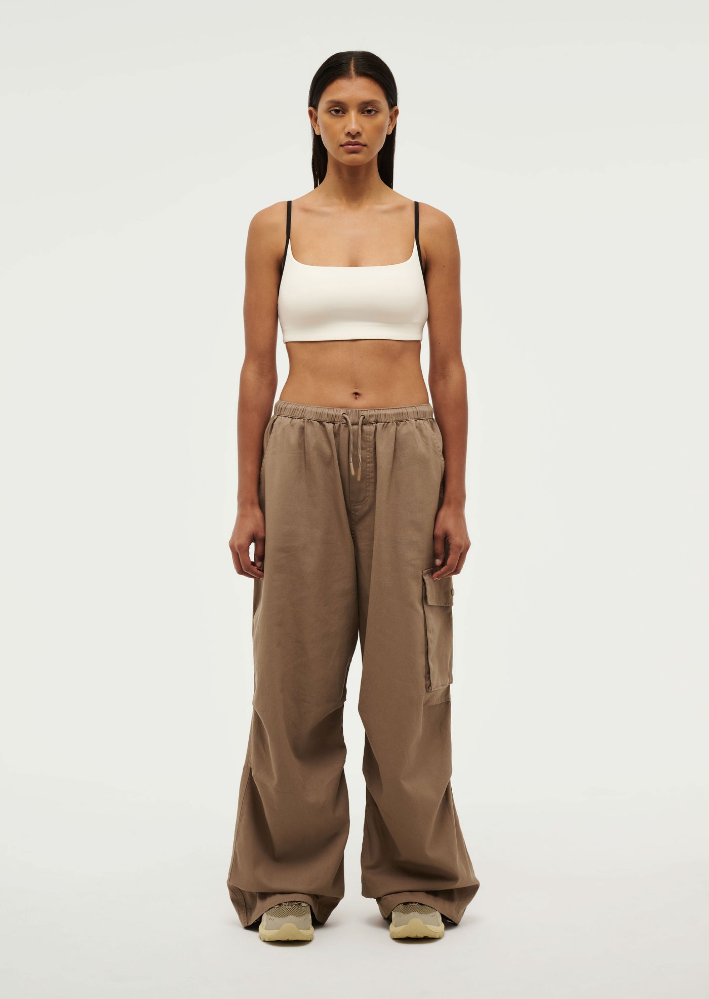 AWARD PANT IN TAUPE