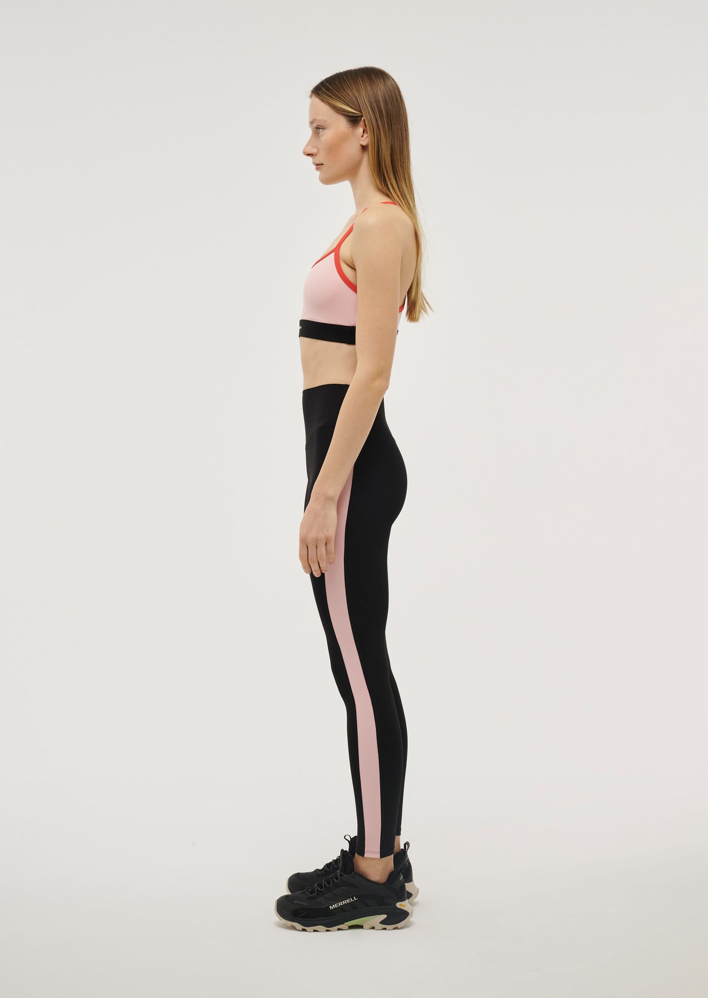 y P.E Nation Black Pink Womens Active Legging