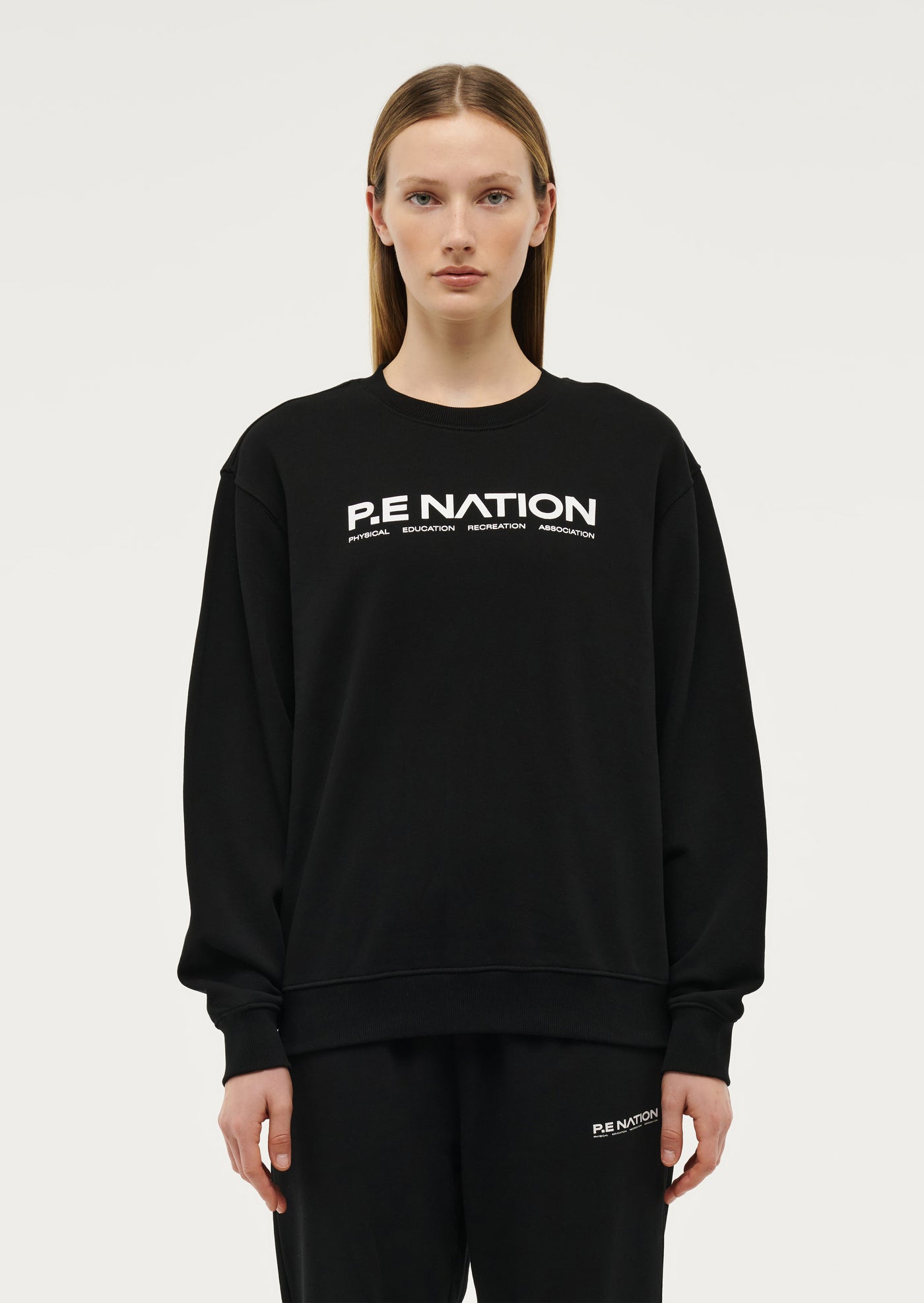 Pe nation heads up sweater black on sale