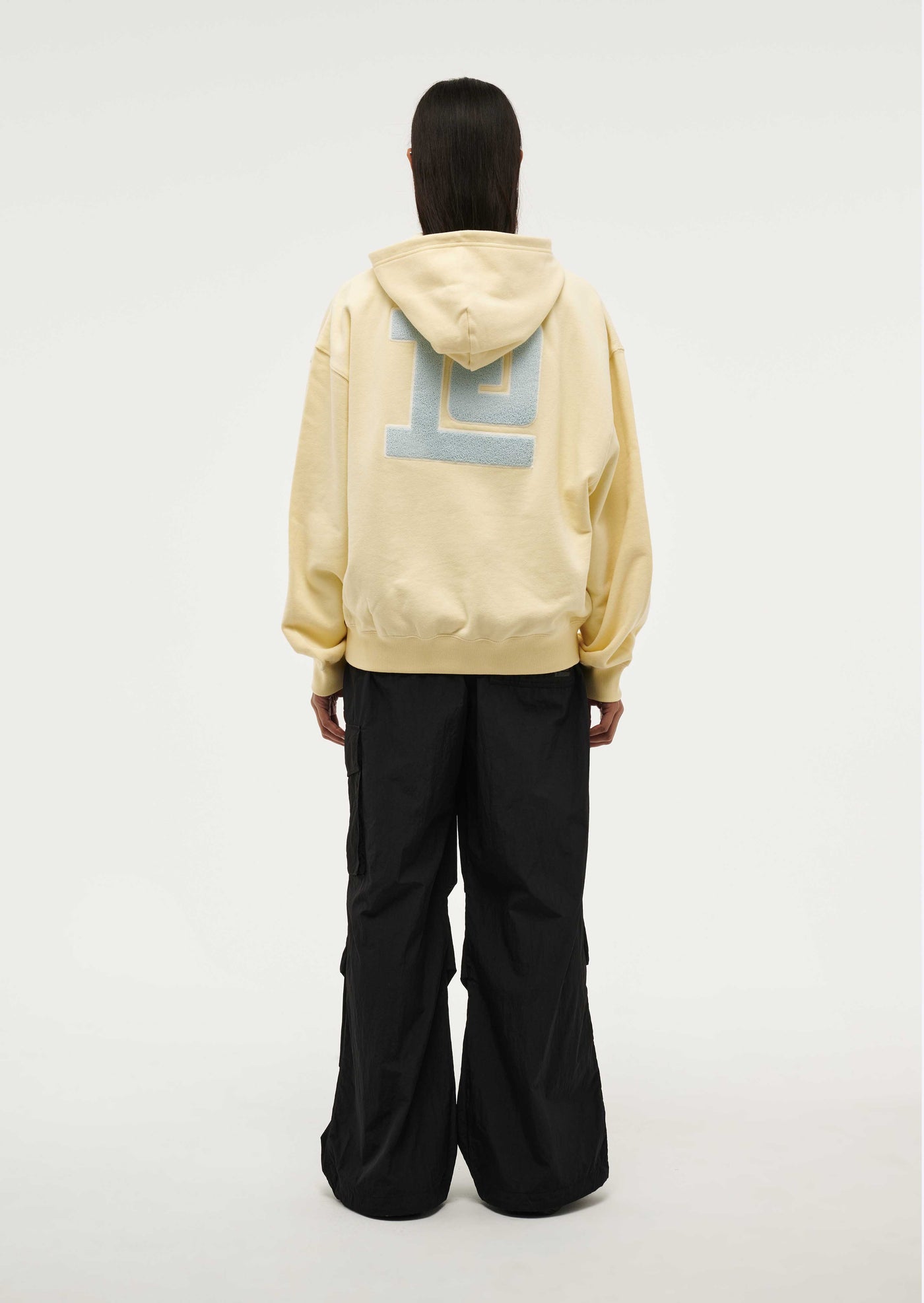 CLUB RACE HOODIE IN BUTTER