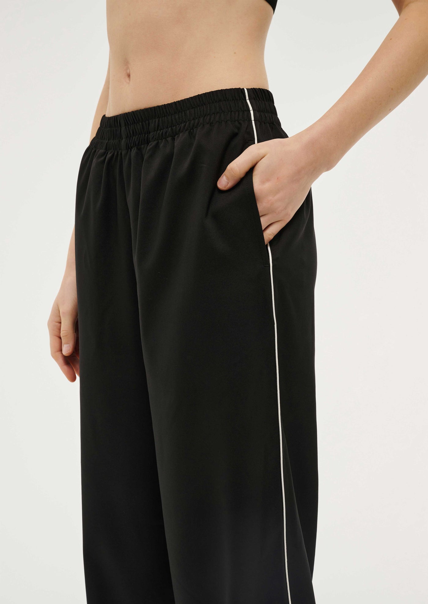 Paradiso Pant in Black by P.E Nation, Black Womens Pant 