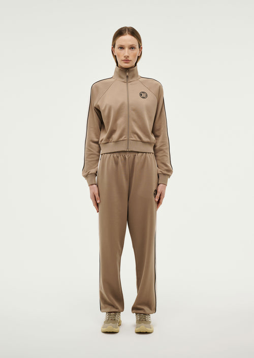 HOME GROUND TRACKPANT IN TAUPE