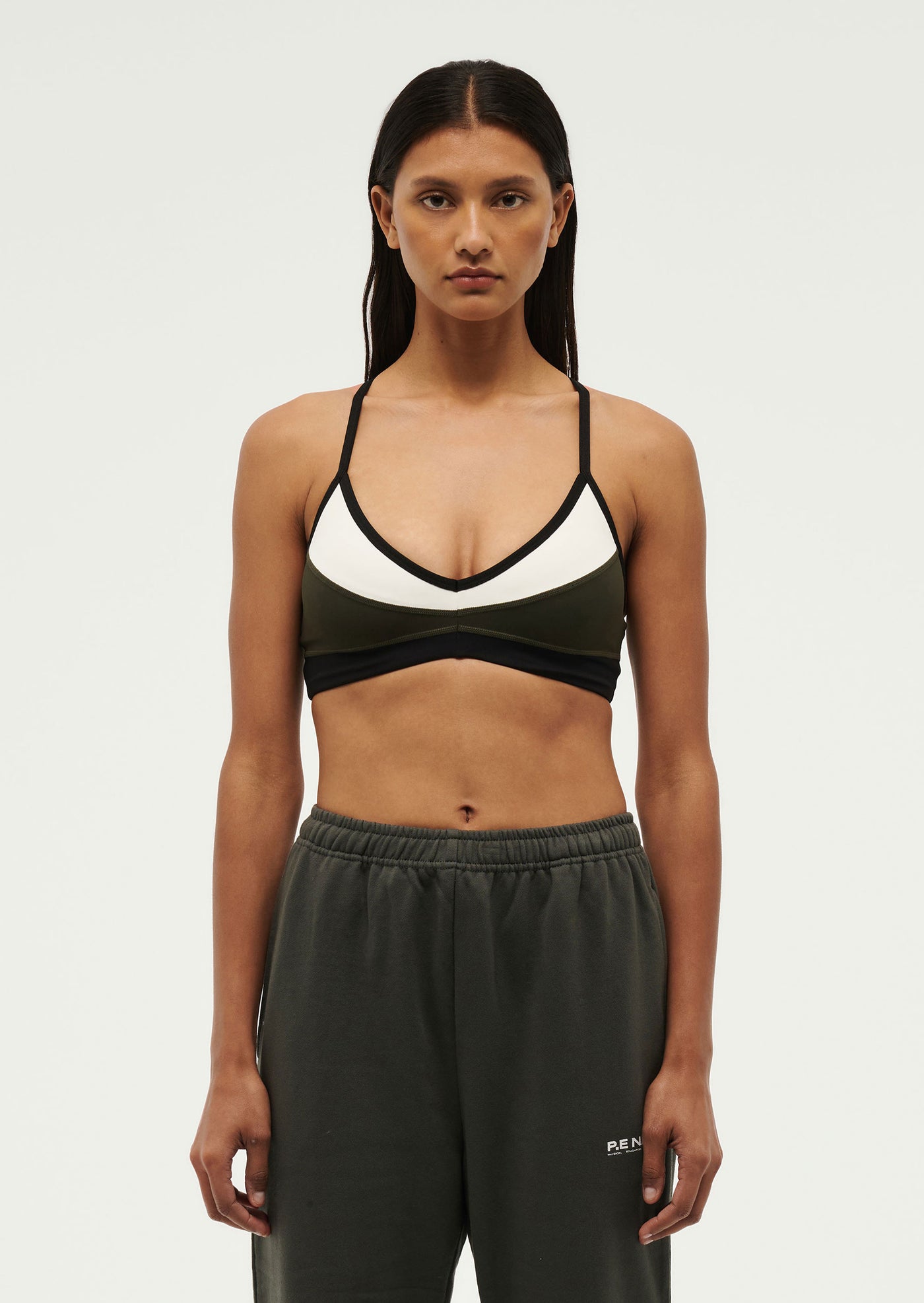 OVERLAND 2 SPORTS BRA IN FOREST NIGHT