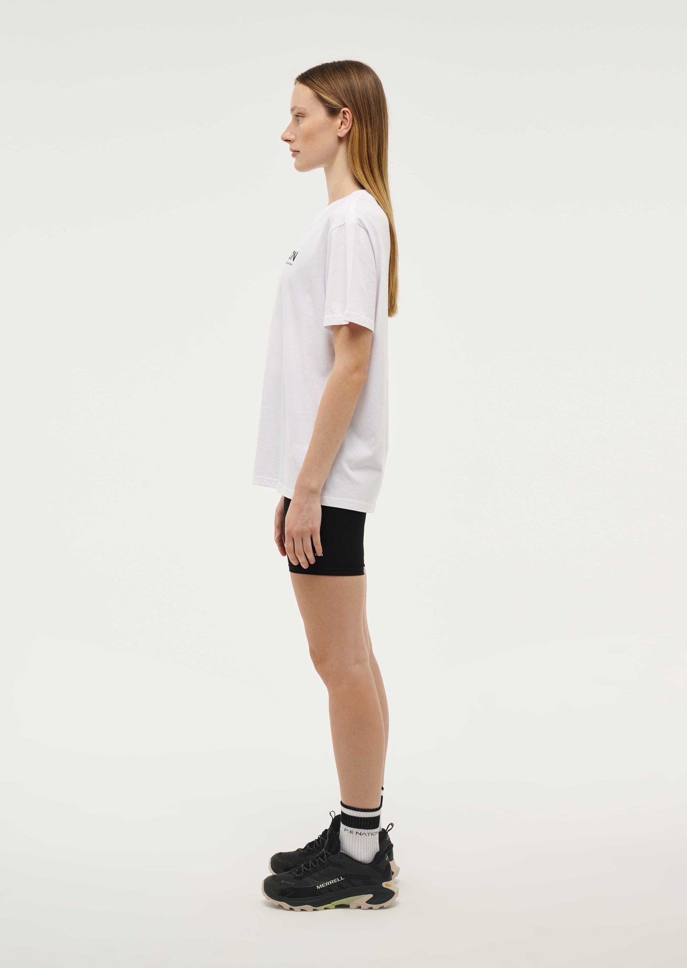 AERO SHORT SLEEVE TEE IN OPTIC WHITE