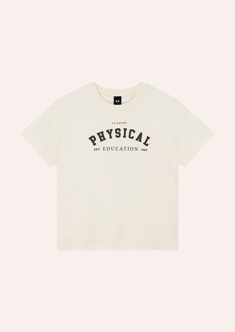 PHYSICAL TEE IN WHISPER WHITE