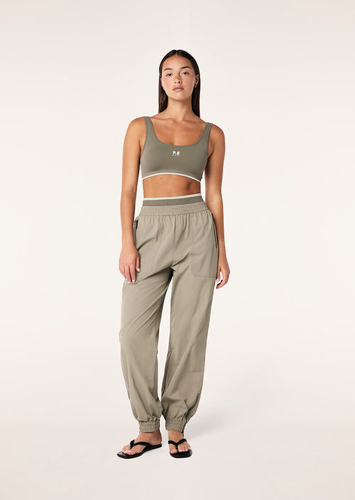 PITLANE PANT IN SILVER SAGE