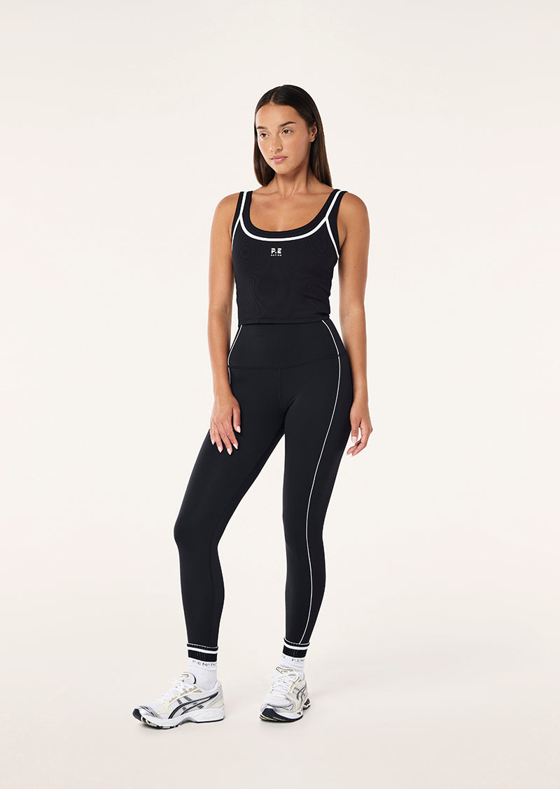 QUANTUM FULL LENGTH LEGGING IN BLACK