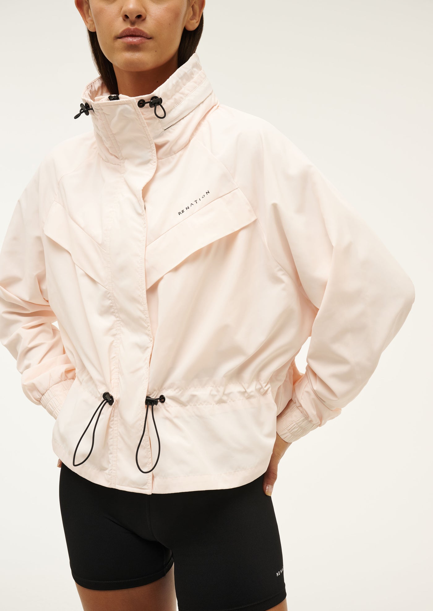 SHELTER JACKET IN BLUSH