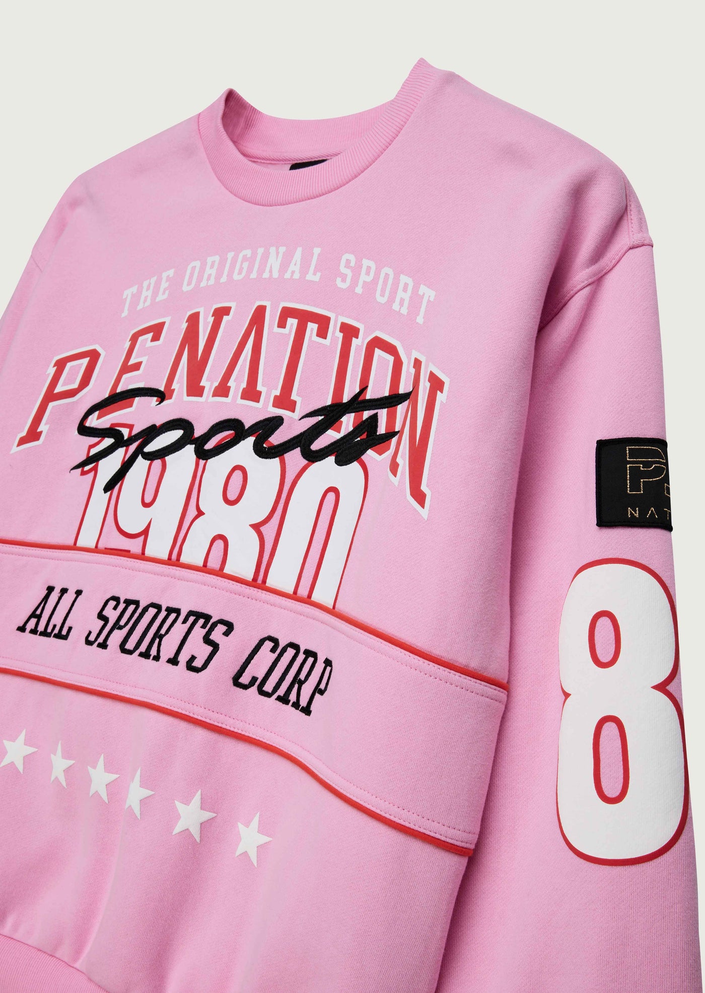 SUMMER LEAGUE SWEAT IN PRISM PINK