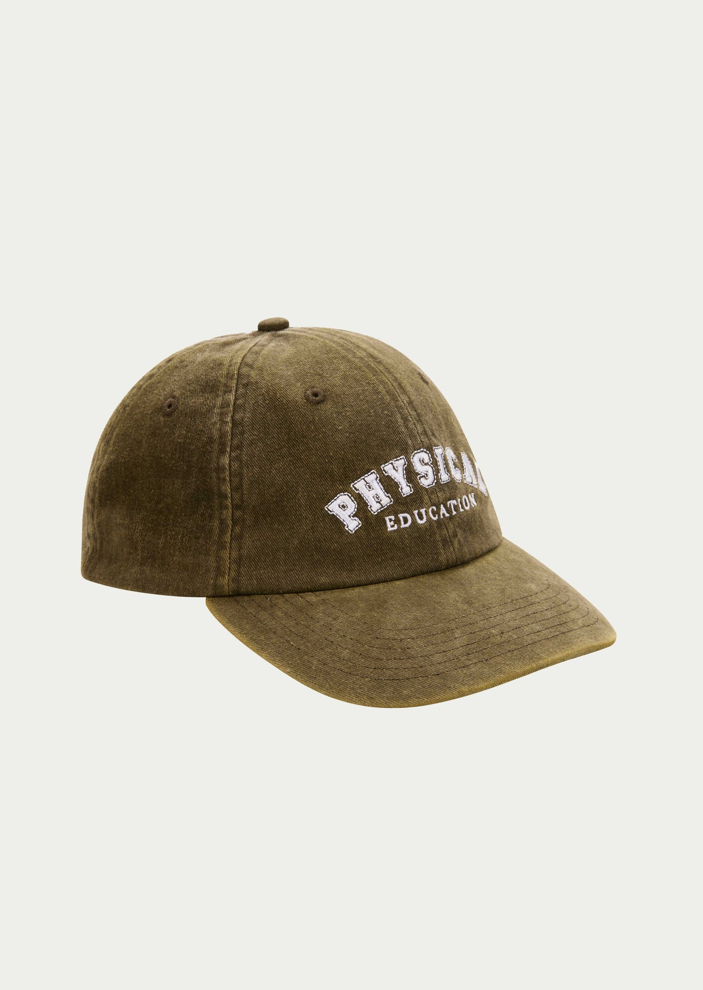 PHYSICAL CAP IN WASHED KHAKI