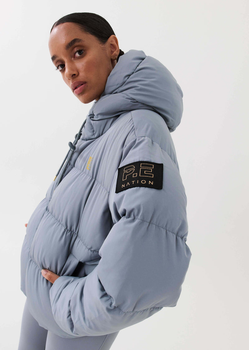 ALL AROUND JACKET IN QUARRY – P.E Nation