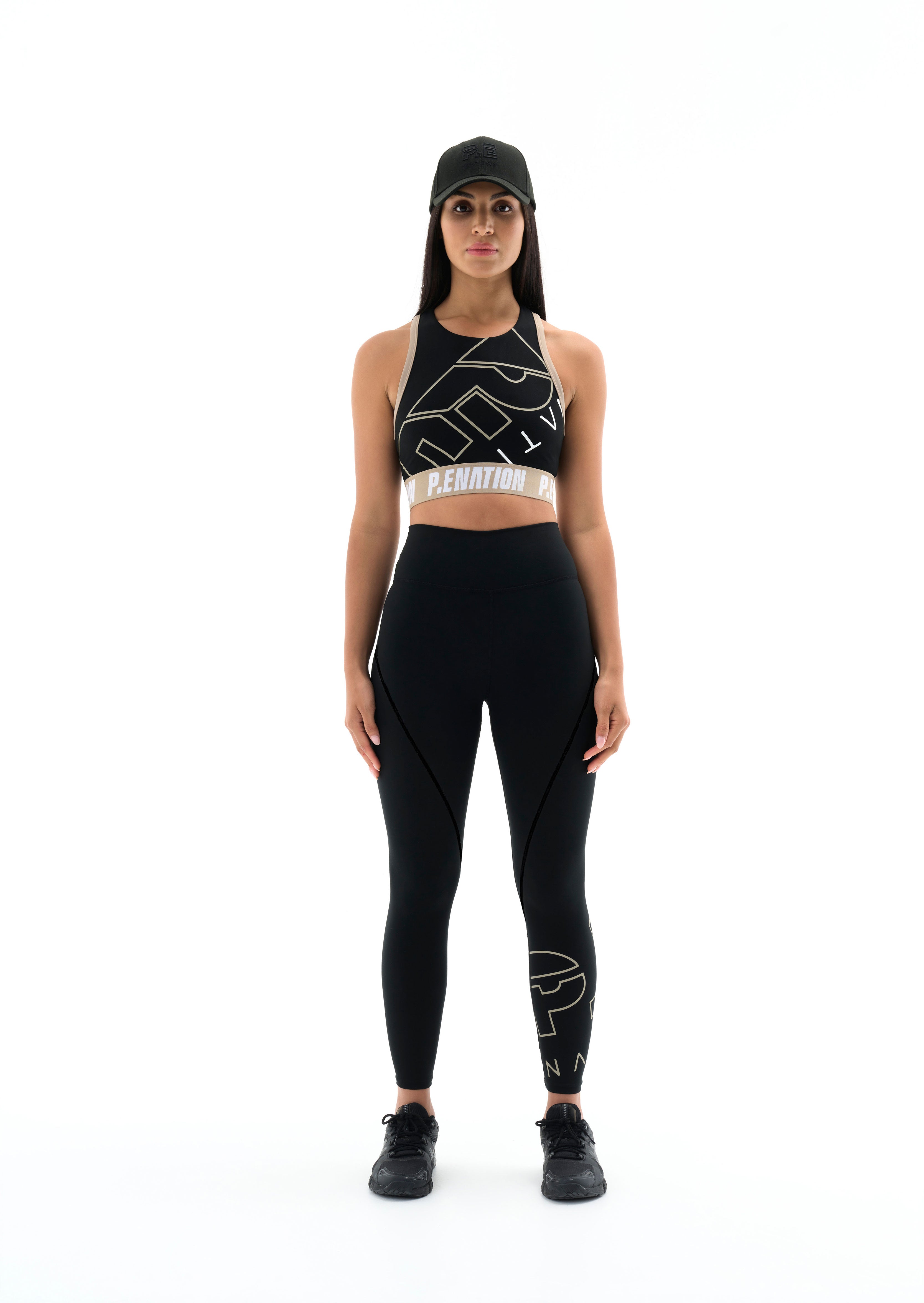 Black Seamless Leggings | High Waist | STRONGER